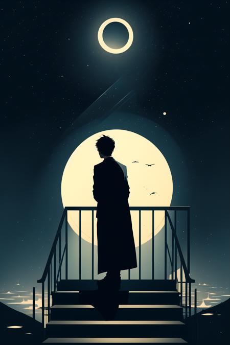 31581-1134555014-_lora_平面插画_0.9_,ch,stairs,moon,silhouette,star _(sky_),solo,sky,night,starry sky,1boy,full moon,night sky,scenery,male focus,.png